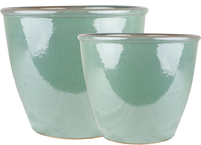 Krukkesett Thia Grønn 2 stk. Ø31,5/25,5 cm Scan-Pot